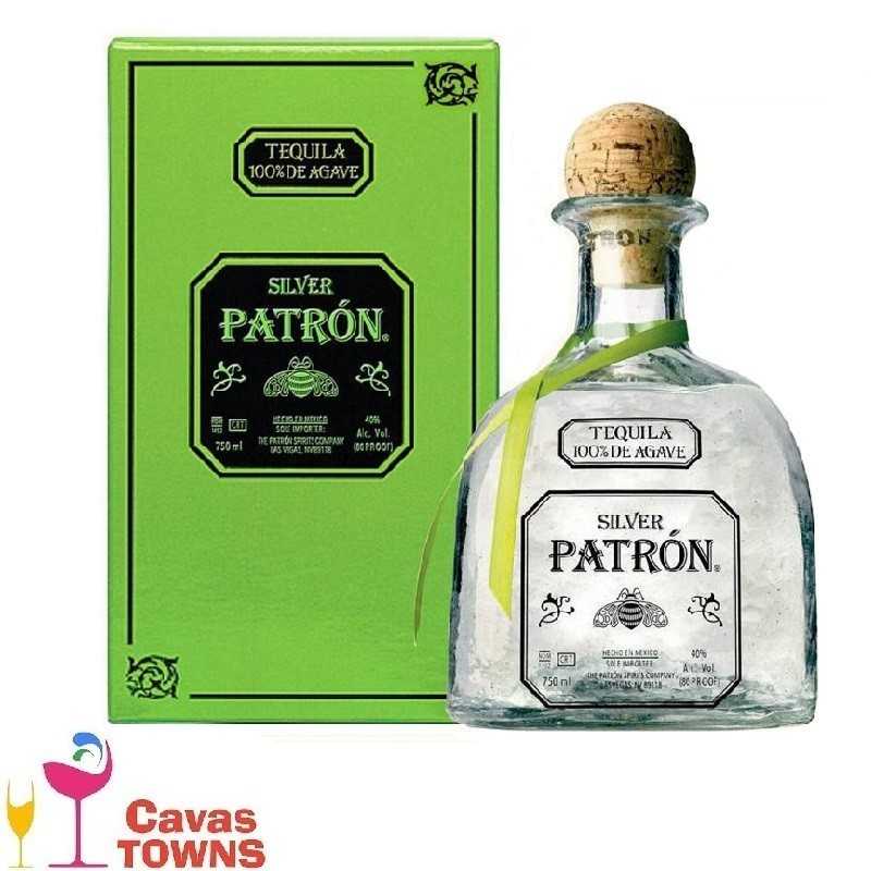 Tequila Blanco Patrón - 750 ml - Cavas Towns Tequila Blanco Patrón - 750 ml - Cavas Towns