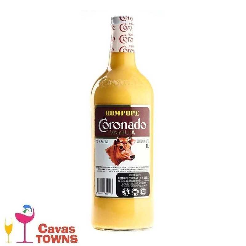 Rompope Coronado Vainilla 1L - Cavas Towns Rompope Coronado Vainilla 1L - Cavas Towns