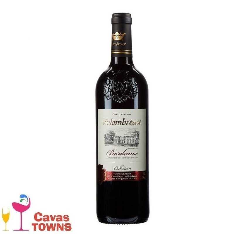 Vino Tinto Frances Valombreuse Bordeaux 750 ml - Cavas Towns Vino Tinto Frances Valombreuse Bordeaux 750 ml - Cavas Towns