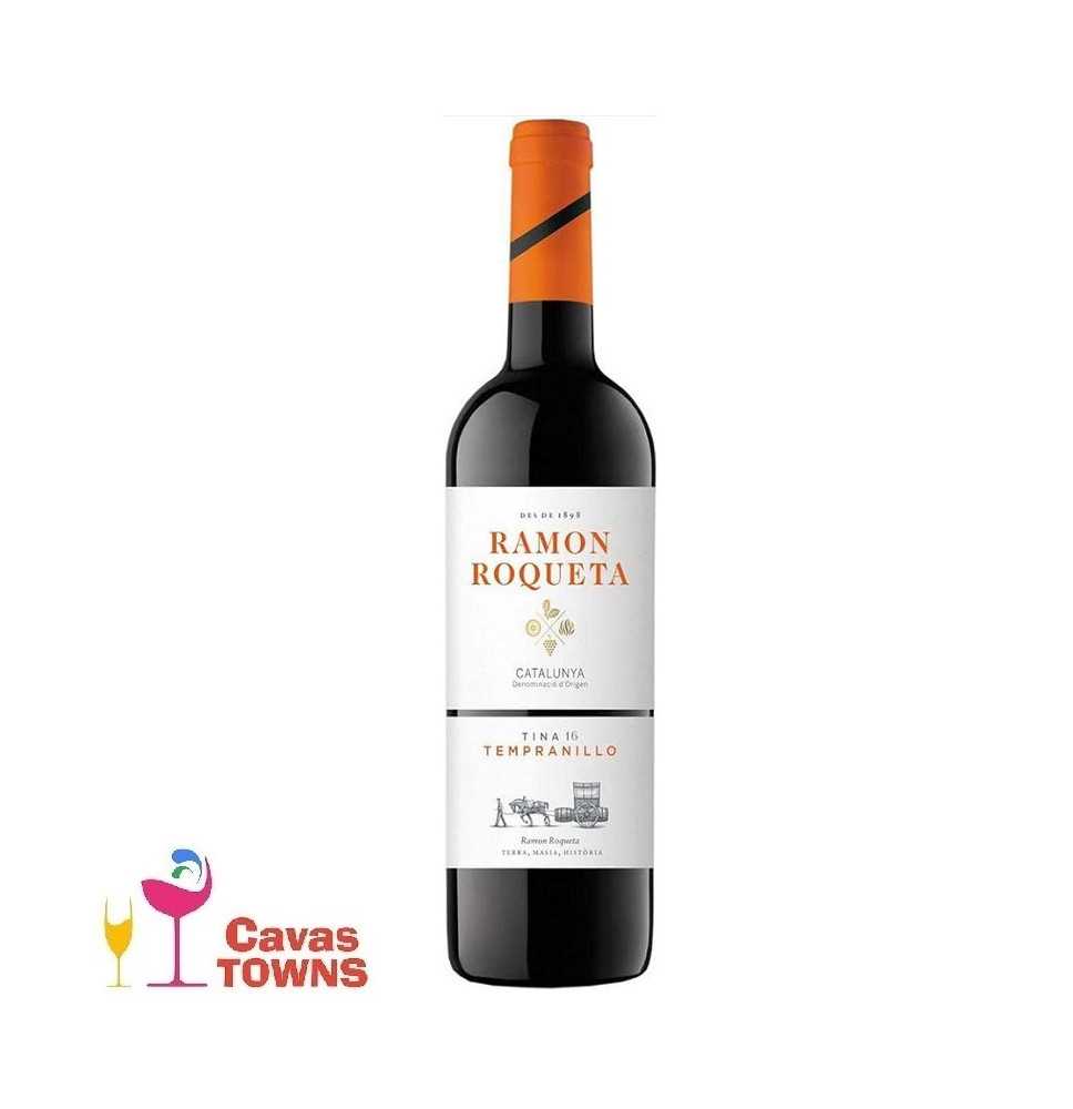 Vino Tinto Ramon Roqueta tempranillo 750 ml - Cavas Towns Vino Tinto Ramon Roqueta tempranillo 750 ml - Cavas Towns