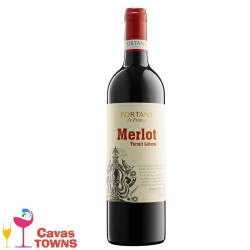 Vino Tinto Littoral Fort Merlot 750 ml - Cavas Towns